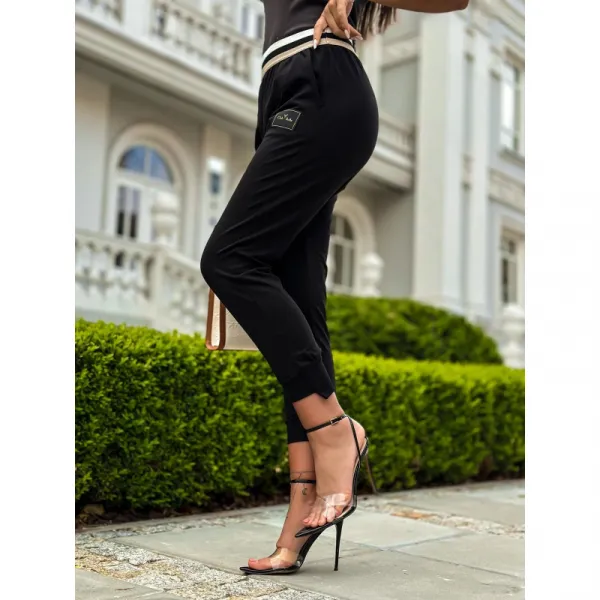 Dievčenské tepláky OMBRE Pants PLR271 black