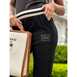 Dievčenské tepláky OMBRE Pants PLR271 black