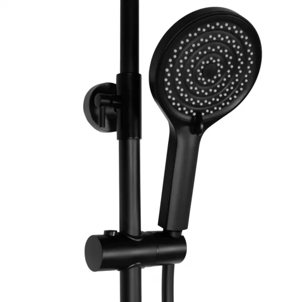 REA REA - Sprchový set s termostatom Savio Black REA-P8410