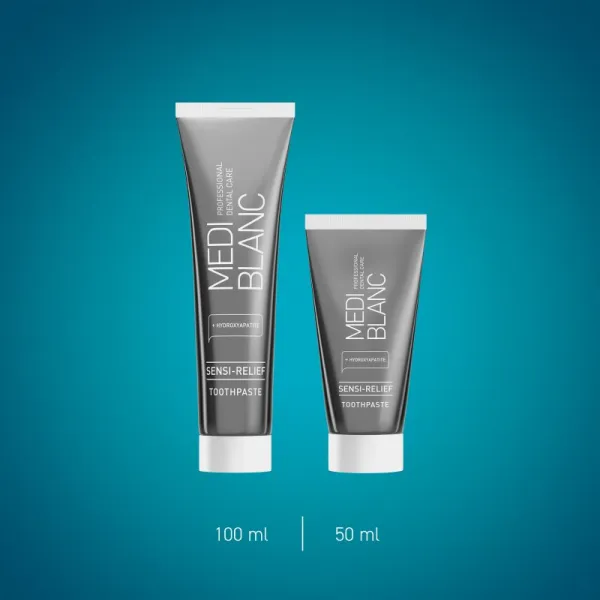 MEDIBLANC Sensi-Relief zubná pasta pre citlivé zuby 100 ml