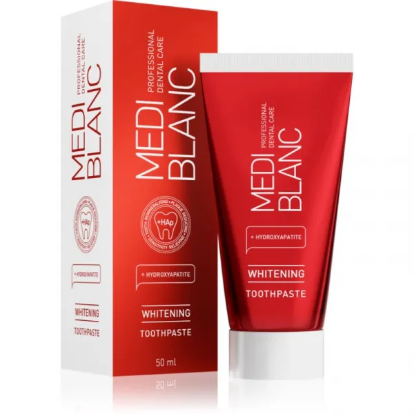 MEDIBLANC Whitening bieliaca pasta s hydroxyapatitom 50 ml
