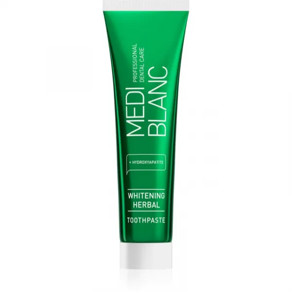 MEDIBLANC Whitening Herbal bylinková zubná pasta s bieliacim účinkom 100 ml