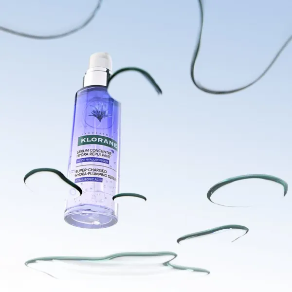 Klorane Cornflower Super-Charged Hydra-Plumping Serum aktívne sérum pre rozjasnenie a vyhladenie pleti 40 ml