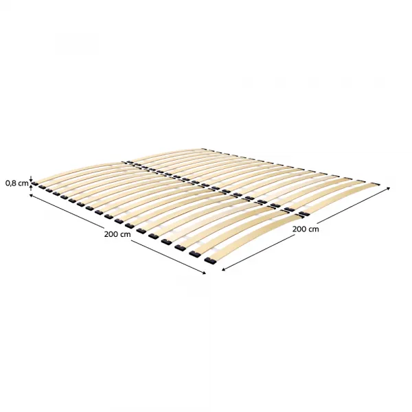 Rolovaný rošt, 200x200 cm, BREZO