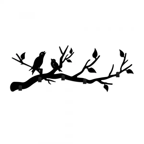 Kovový háčik na stenu Escaped Birds