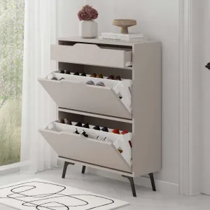 Skrinka na topánky / Botník Astat - Light Mocha