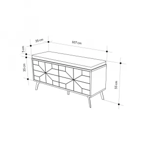 Skrinka na topánky / Botník Dune Bench - Hitit