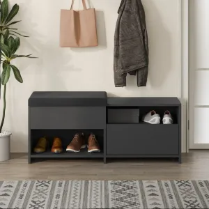 Skrinka na topánky / Botník Filux Bench - Anthracite
