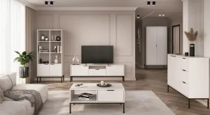 Elvisia Regál AUSTIN | biela