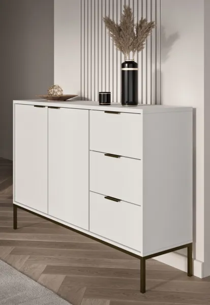 Elvisia Komoda AUSTIN | biela