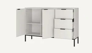 Elvisia Komoda AUSTIN | biela