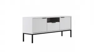 Elvisia TV stolík AUSTIN 135 | biela