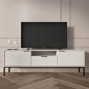 Elvisia TV stolík AUSTIN 135 | biela