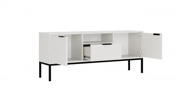 Elvisia TV stolík AUSTIN 135 | biela