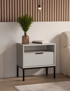 Elvisia Nočný stolík AUSTIN | cashmere