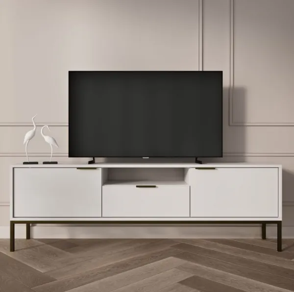 Elvisia TV stolík AUSTIN 175 | biela