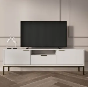 Elvisia TV stolík AUSTIN 175 | biela