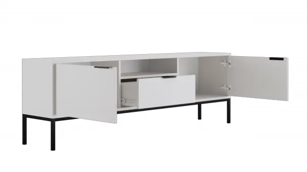 Elvisia TV stolík AUSTIN 175 | biela
