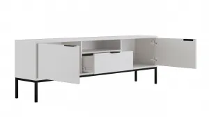 Elvisia TV stolík AUSTIN 175 | biela