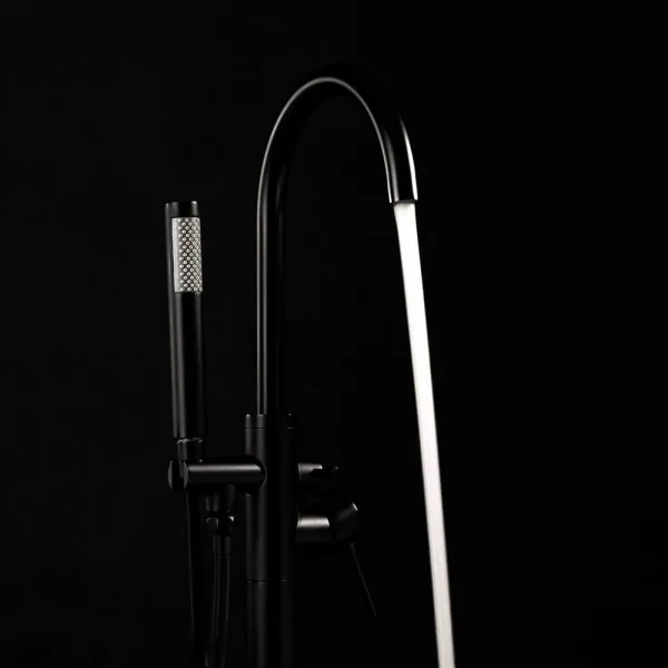 REA - Voľne stojaca batéria Lungo Black REA-B7496