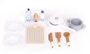 ECOTOYS Dětská kuchyňka s příslušenstvím MILA vícebarevná