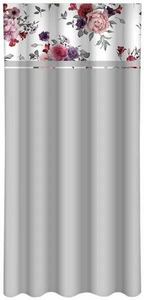JednoduchýsivýzávesspotlačoupivóniíŠírka:160cm|Dĺžka:250cm