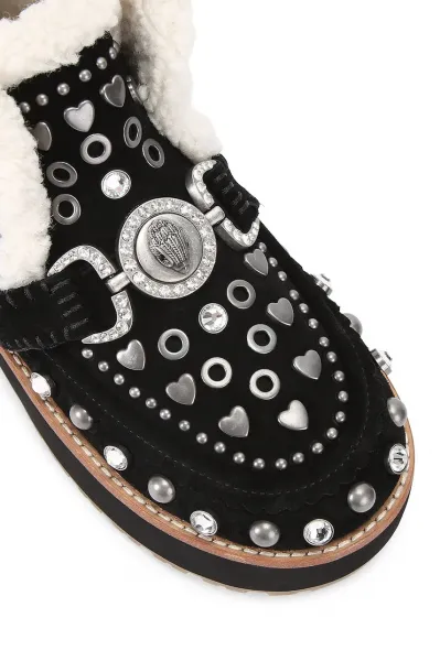 Semišové snehule Kurt Geiger London Mansion Cosy Boot