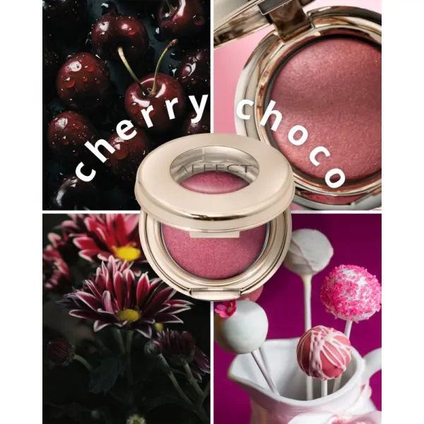 Affect Glow Bakery púdrová lícenka odtieň Cherry Choco 3 g