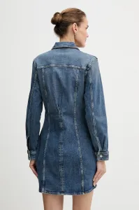 Rifľové šaty Calvin Klein Jeans