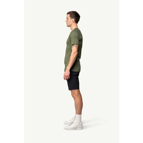 Devold LAUPAREN MERINO 190 Pánske merino tričko, khaki, veľkosť