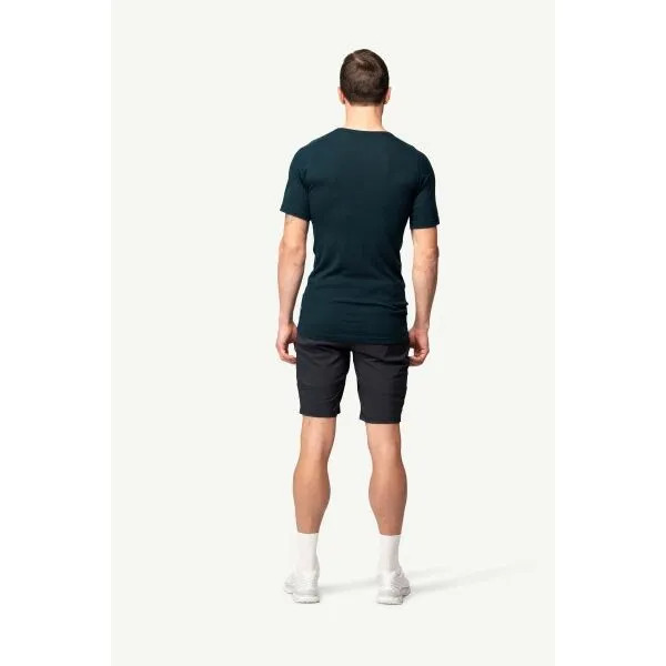 Devold LAUPAREN MERINO 190 Pánske merino tričko, tmavo sivá, veľkosť