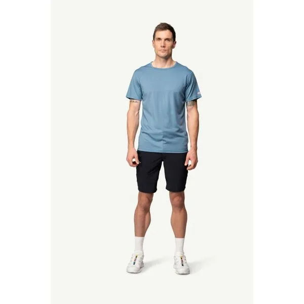 Devold BREEZE PLUS MERINO 200 Pánske merino tričko, modrá, veľkosť