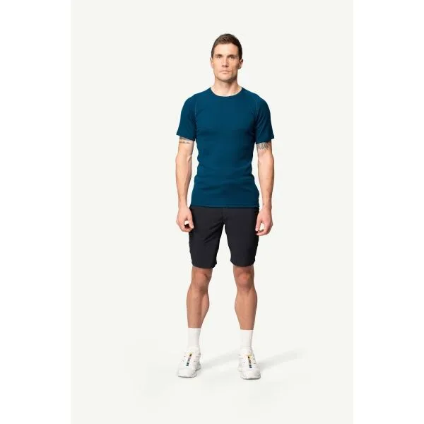 Devold LAUPAREN MERINO 190 Pánske merino tričko, modrá, veľkosť