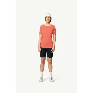 Devold LAUPAREN MERINO 190 Dámske funkčné tričko, červená, veľkosť