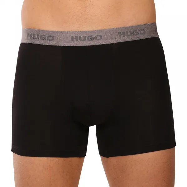 3PACK pánske boxerky HUGO viacfarebné (50549177 002) M, trenky