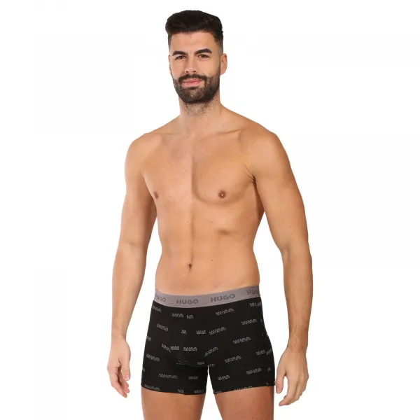 3PACK pánske boxerky HUGO viacfarebné (50549177 002) M, trenky