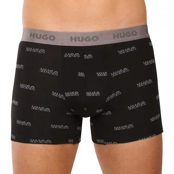 3PACK pánske boxerky HUGO viacfarebné (50549177 002) M, trenky