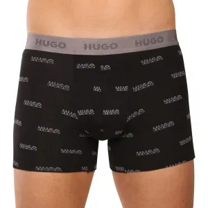 3PACK pánske boxerky HUGO viacfarebné (50549177 002) M, trenky