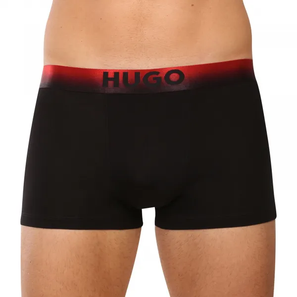3PACK pánske boxerky HUGO čierné (50549172 001) L, trenky