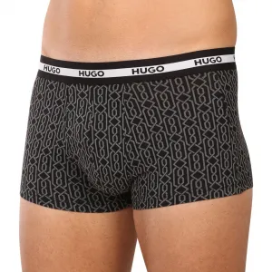 3PACK pánske boxerky HUGO viacfarebné (50545668 960) L, trenky