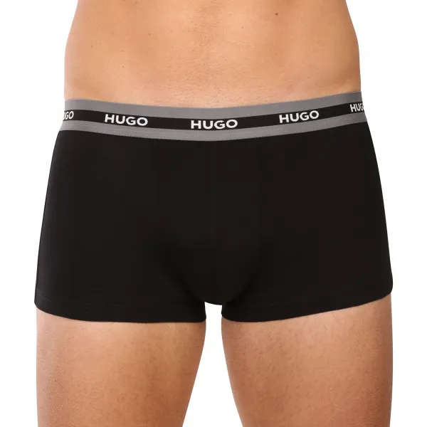 3PACK pánske boxerky HUGO viacfarebné (50545668 960) L, trenky