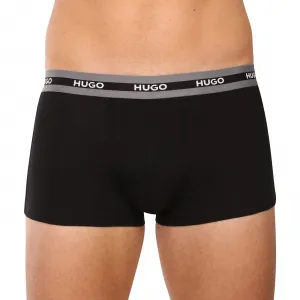 3PACK pánske boxerky HUGO viacfarebné (50545668 960) L, trenky