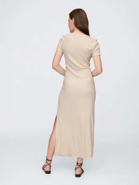 GAP Maxi Ribbed Dress - Ladies
