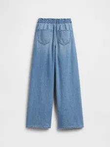 GAP V-BAGGY FEATHERWEIGHT MED Dievčenské džínsy, modrá, veľkosť