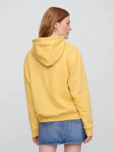GAP V-GAP HERITAGE PO HD Dámska mikina s logom, žltá, veľkosť