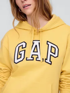 GAP V-GAP HERITAGE PO HD Dámska mikina s logom, žltá, veľkosť