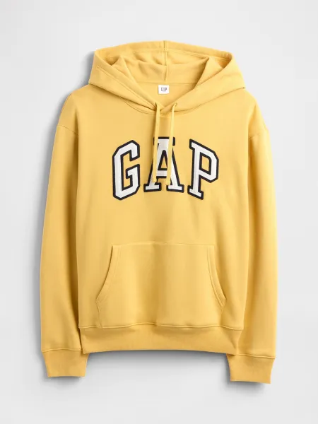 GAP V-GAP HERITAGE PO HD Dámska mikina s logom, žltá, veľkosť