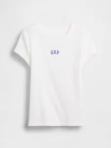 GAP Children's Ribbed T-Shirt with Logo - Girls