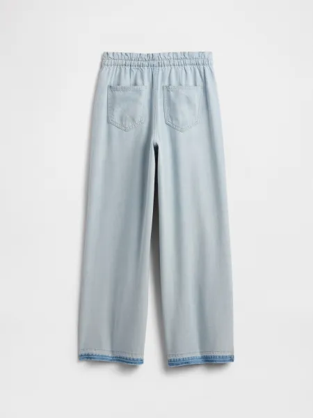 GAP V-BAGGY FEATHERWEIGHT LT Dievčenské džínsy, svetlomodrá, veľkosť