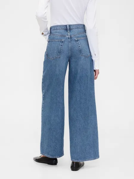 GAP Džínsy pre ženy  Mid Rise Baggy 823237-00 Veľkosť: 33LONG - predĺžená dĺžka